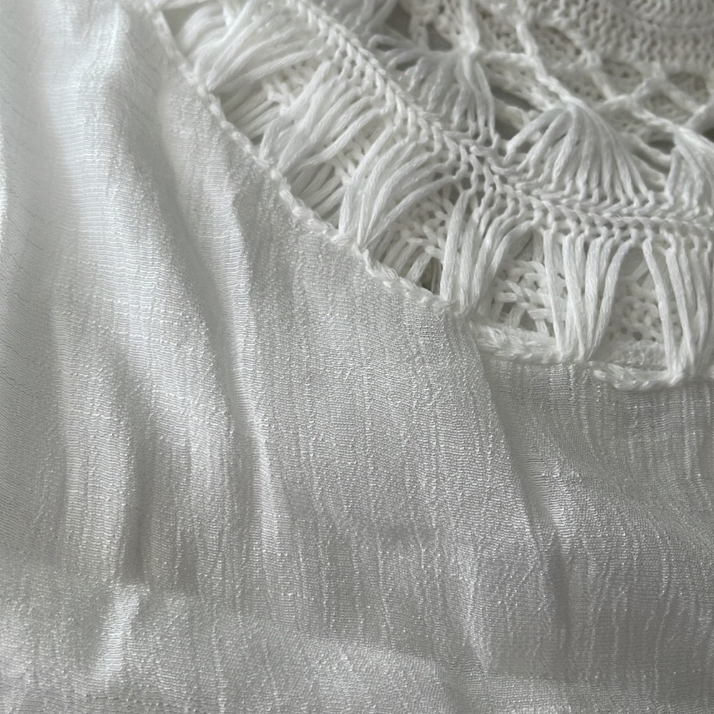 White… White Beach Cover-Up - Picture 7 of 7